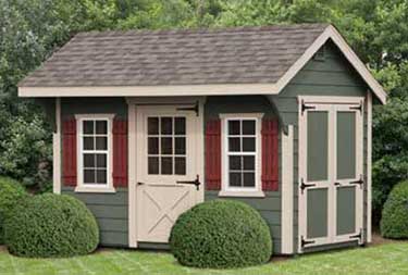 8' x 12' Carriage Deluxe Shed camden county nj